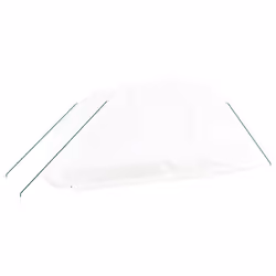 Serra con Telaio in Acciaio Bianco 10 m² 5x2x2,3 mcod mxl 79872 - Vista aggiuntiva 3