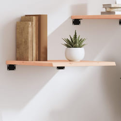 Ripiano a Parete, Mobile Moderno 40x50x2 cm Legno Massello Rovere Non Trattato Vidaxl 9945