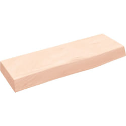 Ripiano a Parete, Mobile Moderno 60x20x6 cm Legno Massello Rovere Non Trattato Vidaxl 3350