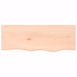 Ripiano a Parete 80x30x2 cm Legno Massello Rovere Non Trattatocod mxl 131726 - Vista aggiuntiva 3