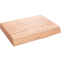 Mensole Da Parete, Ripiano Muro Marrone Chiaro 40x30x6 cm Massello Rovere Trattato Vidaxl