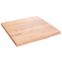 Mensole Da Parete, Ripiano Muro Marrone Chiaro 40x40x2 cm Massello Rovere Trattato Vidaxl
