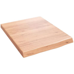 Mensole Da Parete, Ripiano Muro Marrone Chiaro 40x50x4 cm Massello Rovere Trattato Vidaxl