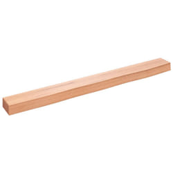 Mensole Da Parete, Ripiano Muro Marrone Chiaro 100x10x6cm Massello Rovere Trattato Vidaxl
