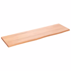 Ripiano Muro Marrone Chiaro 100x30x2cm Massello Rovere Trattatocod mxl 79085 - Vista aggiuntiva 2