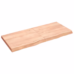 Ripiano Muro Marrone 140x60x(2-6) cm Massello Rovere Trattatocod mxl 71683 - Vista aggiuntiva 2