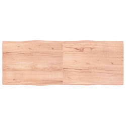 Piano Tavolo Marrone Chiaro 160x60x(2-4) cm Rovere Non Trattatocod mxl 102551