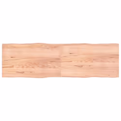 Piano Tavolo Marrone Chiaro 200x60x(2-4) cm Rovere Non Trattatocod mxl 78615 - Vista aggiuntiva 2