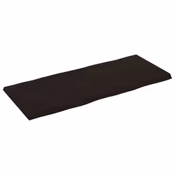 Piano Tavolo Marrone Scuro 120x50x(2-4)cm Rovere Non Trattatocod mxl 79138 - Vista aggiuntiva 3