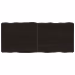 Piano Tavolo Marrone Scuro 140x60x(2-6)cm Rovere Non Trattatocod mxl 104351 - Vista aggiuntiva 2