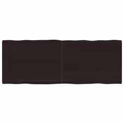 Piano Tavolo Marrone Scuro 160x60x(2-4)cm Rovere Non Trattatocod mxl 103398 - Vista aggiuntiva 2