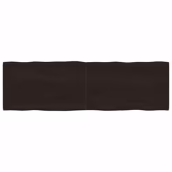 Piano Tavolo Marrone Scuro 200x60x(2-4) cm Rovere Non Trattatocod mxl 104173 - Vista aggiuntiva 2