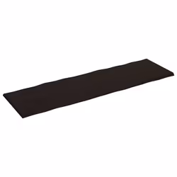 Piano Tavolo Marrone Scuro 200x60x(2-4) cm Rovere Non Trattatocod mxl 104173 - Vista aggiuntiva 3