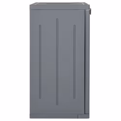 Armadio da Giardino Grigio 65x45x88 cm in Rattan PPcod mxl 131077