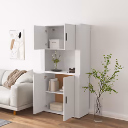 Credenza Bianca in Legno Multistratocod mxl 77776