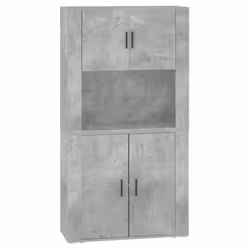 Credenza Grigio Cemento in Legno Multistratocod mxl 125697