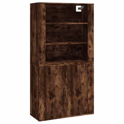 Credenza Rovere Fumo in Legno Multistratocod mxl 77462 - Vista aggiuntiva 2
