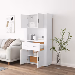 Credenza Bianca in Legno Multistratocod mxl 101318