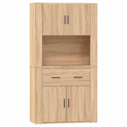 Credenza Rovere Sonoma in Legno Multistratocod mxl 77620