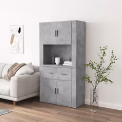 State cercando una credenza elegante? Questa credenza aggiunge un fascino esclusivo ai vostri interni attuali! Materiale resi ...