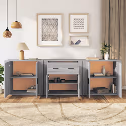 VidaXL 3185421 credenza per soggiorno - Vista aggiuntiva 3