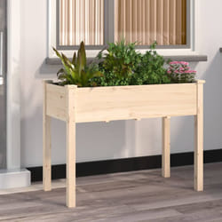Vidaxl - Fioriera con Fodera 118x59x76 cm Legno Massello di Abete 7457