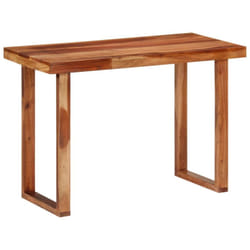 Vidaxl - Tavolo da Pranzo, Tavolo da Cucina 110x50x76 cm Legno Massello di Acacia 52838