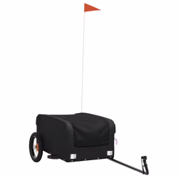 Rimorchio da Bici Nero 30 kg in Ferrocod mxl 107848 - Vista aggiuntiva 2