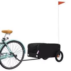 Rimorchio da Bici Nero 30 kg in Ferrocod mxl 107848 - Vista aggiuntiva 3