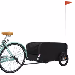 Rimorchio da Bici Nero 45 kg in Ferrocod mxl 108003 - Vista aggiuntiva 3
