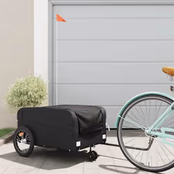 Questo versatile e robusto rimorchio per bici sarà l'ideale per il trasporto di merci pesanti grazie alla sua capacità di car ...