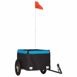 Rimorchio da Bici Nero e Blu 30 kg in Ferrocod mxl 70201 - Vista aggiuntiva 2