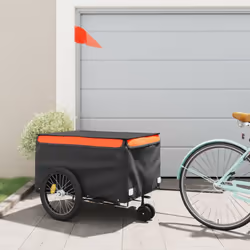 Questo versatile e robusto rimorchio per bici sarà l'ideale per il trasporto di merci pesanti grazie alla sua capacità di car ...
