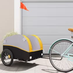 Questo versatile e robusto rimorchio per bici sarà l'ideale per il trasporto di merci pesanti grazie alla sua capacità di car ...