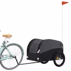 Rimorchio da Bici Nero 45 kg in Ferrocod mxl 107976 - Vista aggiuntiva 3