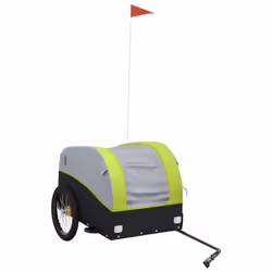 Rimorchio da Bici Nero e Verde 45 kg in Ferrocod mxl 84689 - Vista aggiuntiva 2
