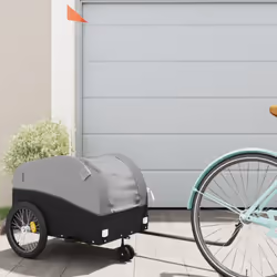 Questo versatile e robusto rimorchio per bici sarà l'ideale per il trasporto di merci pesanti grazie alla sua capacità di car ...