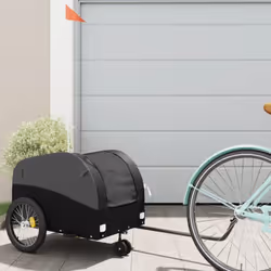 Questo versatile e robusto rimorchio per bici sarà l'ideale per il trasporto di merci pesanti grazie alla sua capacità di car ...