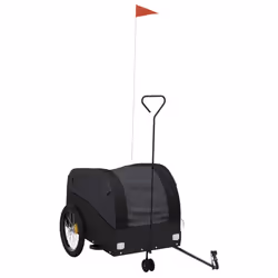 Rimorchio da Bici Nero 45 kg in Ferrocod mxl 134723 - Vista aggiuntiva 2