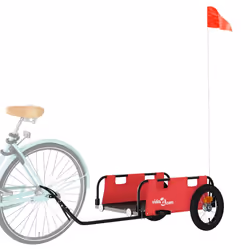 Rimorchio da Bici Rosso Oxford e Ferrocod mxl 95030 - Vista aggiuntiva 3