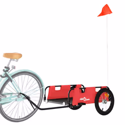 Rimorchio da Bici Rosso Oxford e Ferrocod mxl 118960 - Vista aggiuntiva 3