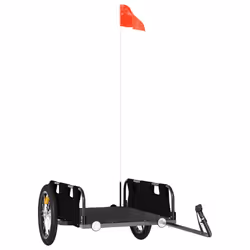 Rimorchio da Bici Nero Oxford e Ferrocod mxl 118969 - Vista aggiuntiva 2