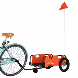 Rimorchio da Bici Arancione e Grigio Oxford e Ferrocod mxl 90541 - Vista aggiuntiva 3