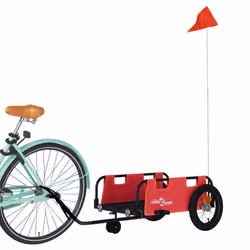 Rimorchio da Bici Rosso Oxford e Ferrocod mxl 114543 - Vista aggiuntiva 3