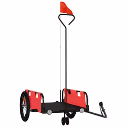 Rimorchio da Bici Rosso Oxford e Ferrocod mxl 114538 - Vista aggiuntiva 2