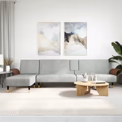 Questo divano letto a L è perfetto per accogliere gli ospiti durante la notte, e fornisce al contempo un comodo spazio per se ...