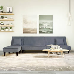 VidaXL 3157252 divano Grigio scuro