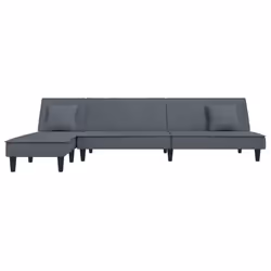 VidaXL 3157252 divano Grigio scuro - Vista aggiuntiva 3