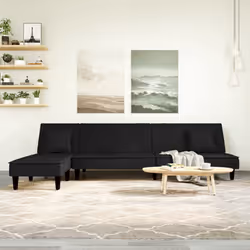 VidaXL 3157254 divano Nero