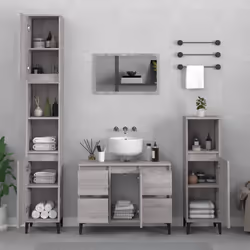 VidaXL 3185611 set di mobili da bagno